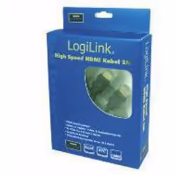LogiLink HDMI, 15m cavo HDMI HDMI tipo A (Standard) Nero