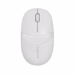 LogiLink ID0104W tastiera Mouse incluso USB Tedesco Bianco