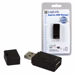 LogiLink AA0045 Caricabatterie per dispositivi mobili Universale Nero USB Interno