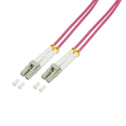 LogiLink 2m, LC - LC cavo InfiniBand e in fibra ottica Viola
