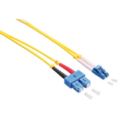 LogiLink LC/SC, 2 m cavo InfiniBand e in fibra ottica Giallo