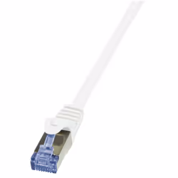 LogiLink Cat6a S/FTP, 1.5m, 1,5 m, Cat6a, S/FTP (S-STP), RJ-45, RJ-45, Bianco