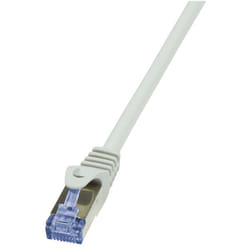 LogiLink Cat6a S/FTP, 0.5m cavo di rete Grigio 0,5 m S/FTP (S-STP)