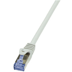 LogiLink Cat6a S/FTP, 1.5m cavo di rete Grigio 1,5 m S/FTP (S-STP)