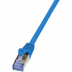 LogiLink Cat6a S/FTP, 5m, 5 m, Cat6a, S/FTP (S-STP), RJ-45, RJ-45, Blu
