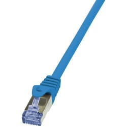LogiLink Cat6a S/FTP, 5m cavo di rete Blu S/FTP (S-STP)