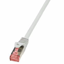 LogiLink 10m Cat.6 S/FTP, 10 m, Cat6, S/FTP (S-STP), RJ-45, RJ-45, Grigio