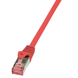 LogiLink 5m Cat.6 S/FTP cavo di rete Rosso Cat6 S/FTP (S-STP)