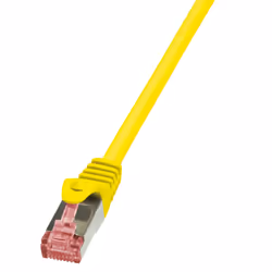 LogiLink 5m Cat.6 S/FTP, 5 m, Cat6, S/FTP (S-STP), RJ-45, RJ-45, Giallo