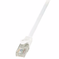 LogiLink 2m Cat.6 U/UTP, 2 m, Cat6, U/UTP (UTP), RJ-45, RJ-45, Bianco