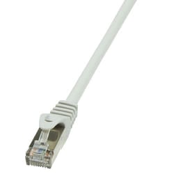 LogiLink 0.5 m RJ45 cavo di rete Grigio 0,5 m Cat5e F/UTP (FTP)