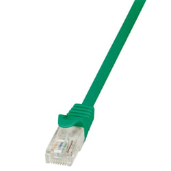 LogiLink 0.25m Cat.5e U/UTP cavo di rete Verde 0,25 m Cat5e U/UTP (UTP)