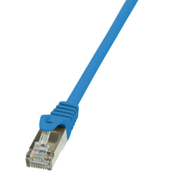 LogiLink 1m Cat.5e F/UTP cavo di rete Blu Cat5e F/UTP (FTP)