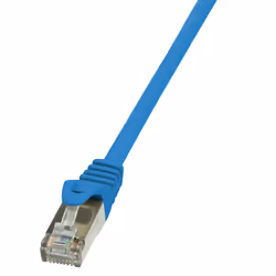 LogiLink 2m Cat.5e F/UTP, 2 m, Cat5e, F/UTP (FTP), RJ-45, RJ-45, Blu