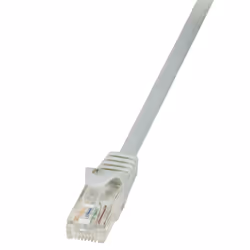 LogiLink 0.25m Cat.5e U/UTP RJ45, 0,25 m, Cat5e, U/UTP (UTP), RJ-45, RJ-45, Grigio