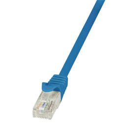 LogiLink 0.25m Cat.5e U/UTP cavo di rete Blu 0,25 m Cat5e U/UTP (UTP)