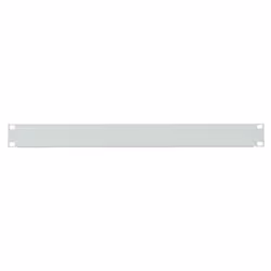 LogiLink PN101G, Pannello vuoto ventilato, Grigio, Acciaio, 1U, 48,3 cm (19"), 482 mm