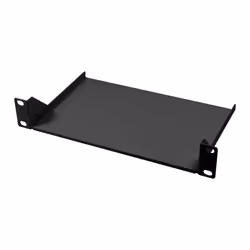 LogiLink ACT102, Mensola per scaffale, Nero, Acciaio, 25,4 cm (10"), 1,3 kg