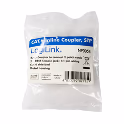 LogiLink NP0054 adattatore per inversione del genere dei cavi RJ45 Grigio - Vista aggiuntiva 5