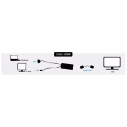 LogiLink CV0060 cavo e adattatore video Nero - Vista aggiuntiva 4