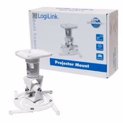 LogiLink BP0003 supporto per proiettore Soffitto Bianco