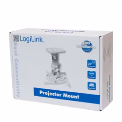 LogiLink BP0003 supporto per proiettore Soffitto Bianco - Vista aggiuntiva 4