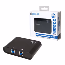 LogiLink UA0216 hub di interfaccia USB 3.2 Gen 1 (3.1 Gen 1) Type-B 5000 Mbit/s Nero - Vista aggiuntiva 4
