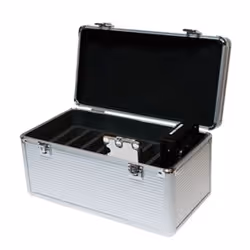 LogiLink UA0219 custodia per unità di archiviazione Suitcase case ABS sintetico Argento
