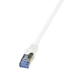 LogiLink PrimeLine Cat.7 S/FTP 0.25m cavo di rete Bianco 0,25 m Cat7 S/FTP (S-STP)