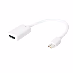 LogiLink CV0036B, 0,15 m, Mini DisplayPort, HDMI tipo A (Standard), Maschio, Femmina, 3840 x 2160 Pixel