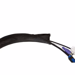 LogiLink KAB0047 guaina per cavo Nero