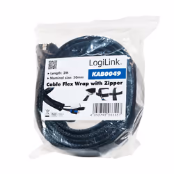 LogiLink KAB0049 guaina per cavo Nero - Vista aggiuntiva 7