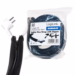 LogiLink KAB0049 guaina per cavo Nero - Vista aggiuntiva 8