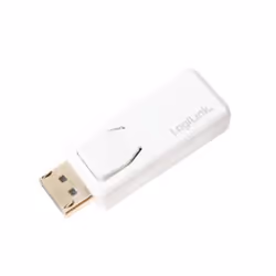 LogiLink CV0100 adattatore per inversione del genere dei cavi DisplayPort HDMI Bianco