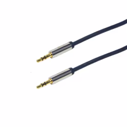 LogiLink 3.5mm - 3.5mm 0.5m, 3.5mm, Maschio, 3.5mm, Maschio, 0,5 m, Blu