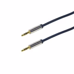LogiLink CA10150, 3.5mm, Maschio, 3.5mm, Maschio, 1,5 m, Blu