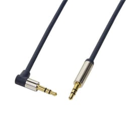 LogiLink 3.5mm - 3.5mm 0.5m cavo audio 0,5 m Blu