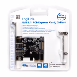 LogiLink PC0080 scheda di interfaccia e adattatore Interno USB 3.2 Gen 1 (3.1 Gen 1) - Vista aggiuntiva 6