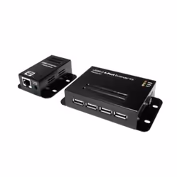 LogiLink UA0252, USB 2.0, USB 2.0, 480 Mbit/s, Nero, Metallo, 50 m