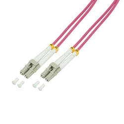 LogiLink FP4LC40 cavo InfiniBand e in fibra ottica 40 m 2x LC Viola
