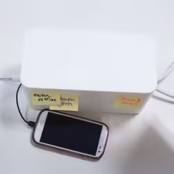 LogiLink KAB0061 organizer per cavi Scatola portacavi Bianco 1 pz - Vista aggiuntiva 7