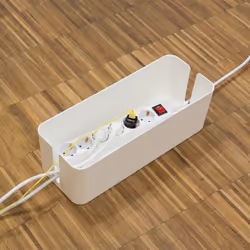 LogiLink KAB0063 organizer per cavi Scatola portacavi Bianco 1 pz - Vista aggiuntiva 4