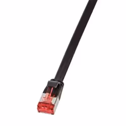 LogiLink CF2033S, 1 m, Cat6, U/FTP (STP), RJ-45, RJ-45, Nero