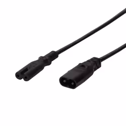 LogiLink 2m, IEC 60320-C8/IEC 60320-C7, 2 m, Accoppiatore C7, Accoppiatore C8