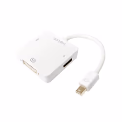 LogiLink CV0045A, 0,15 m, 1080p, Bianco, 12 bit, RoHS, CE, 50 g