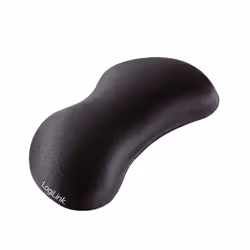 LogiLink ID0136 poggiapolso Spandex, Silicone Nero