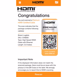 LogiLink CHB005 cavo HDMI 3 m HDMI tipo A (Standard) Nero - Vista aggiuntiva 5