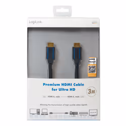 LogiLink CHB005 cavo HDMI 3 m HDMI tipo A (Standard) Nero - Vista aggiuntiva 6
