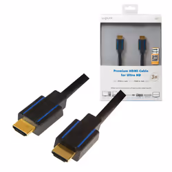 LogiLink CHB005 cavo HDMI 3 m HDMI tipo A (Standard) Nero - Vista aggiuntiva 7
