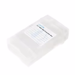 LogiLink UA0277 custodia per unità di archiviazione Trasparente